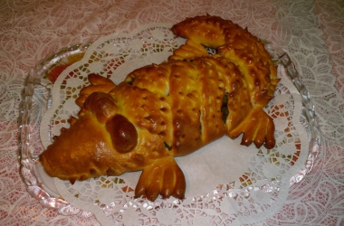 Пиріг «Крокодил»