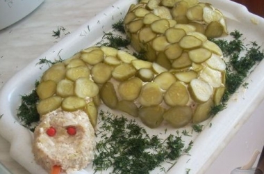 Салат "змійка"
