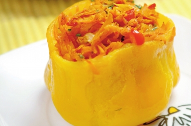 Фаршированный перец: вкусный рецепт болгарского перца с морковью и помидорами