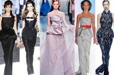 Осень-зима 2012-2013: самые модные вечерние платья (ФОТО)