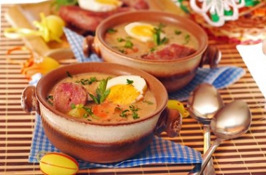 Белый борщ журек - рецепт