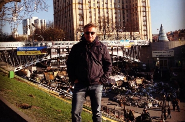 Леонид Агутин побывал на Майдане и назвал Киев любимым (фото)