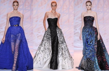 Какие платья будут в моде осенью 2014: показ Zuhair Murad (фото)