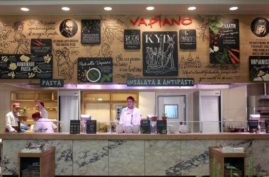 5 причин відвідати новий ресторан Vapiano у Києві
