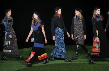 Показ Marc by Marc Jacobs на неделе моды в Нью-Йорке, видео