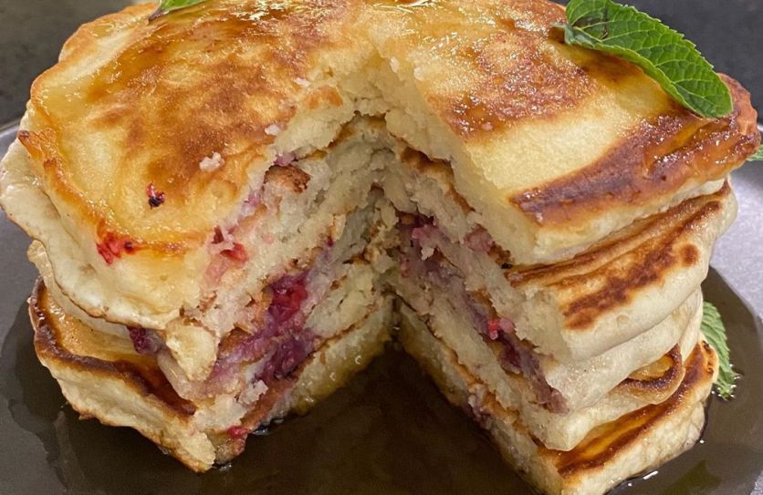 Пышные канадские панкейки