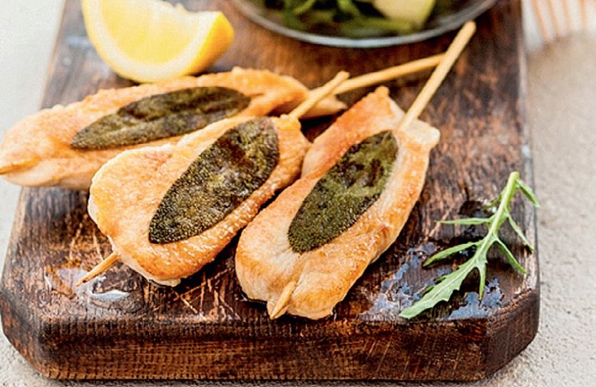 Шашлычки из куриного филе на сковородке