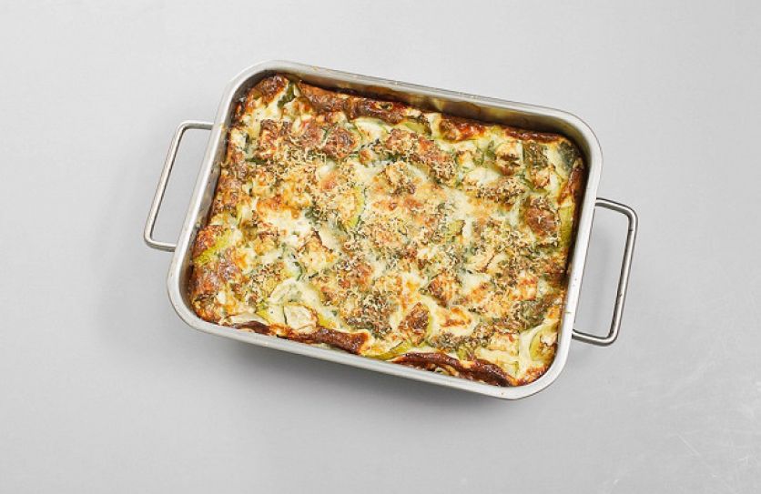 Запеканка из кабачков с сыром