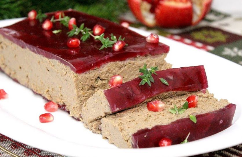 Паштет с клубникой