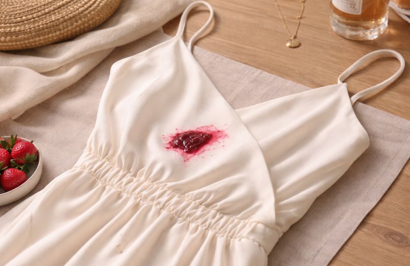 Как отстирать варенье с одежды