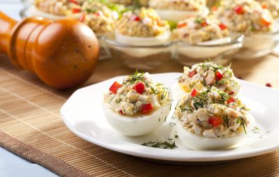 фаршированные яйца для пасхального стола