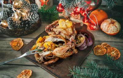 блюда с мандаринами