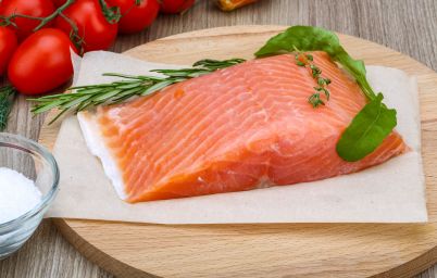 Слабосоленая семга