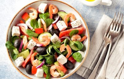 креветки салат