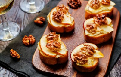 тосты яблоко