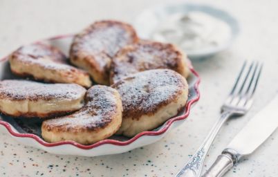 Вкусные сырники с тыквой и яблоками