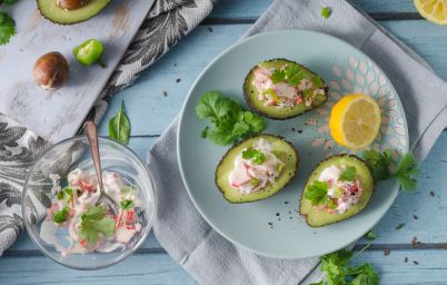 Салат с авокадо