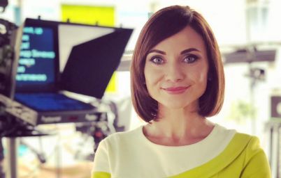 Телеведущая Анна Панова