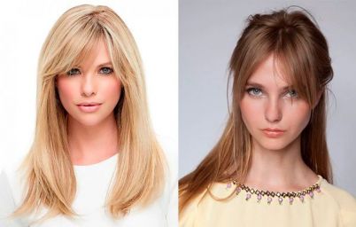 Отросшая челка