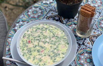 Фирменный рецепт окрошки от Леси Никитюк