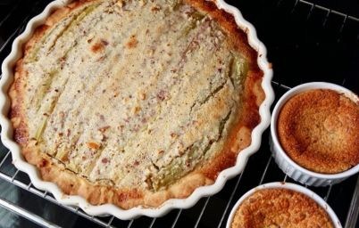 пирог с ревенем