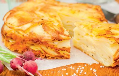 Французский картофельный пирог