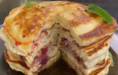 Пышные канадские панкейки