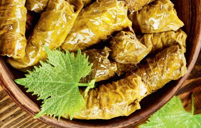 Греческая долма с рисом