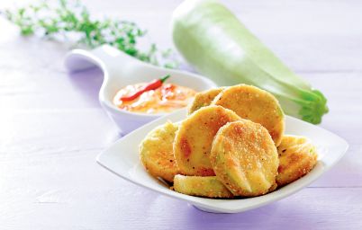 Кабачковые оладьи