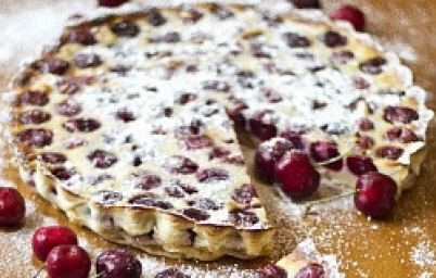 Клафути с черешней