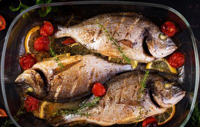 Запеченная дорада в духовке