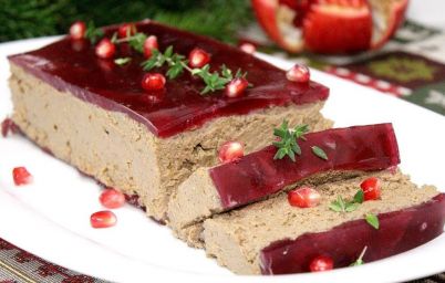 Паштет с клубникой