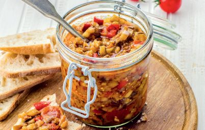 Икра из печеных баклажанов