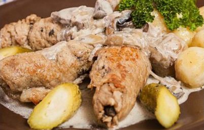 Крученики с засыпанной капустой