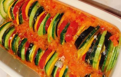 Овощной рататуй в духовке