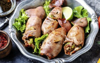 фаршированные кальмары