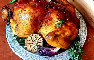 Фаршированная курица