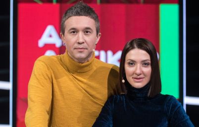 Сергей Бабкин с женой