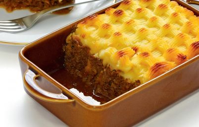 Пастуший пирог с говяжьим фаршем