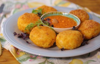 Рисовые котлеты с грибами