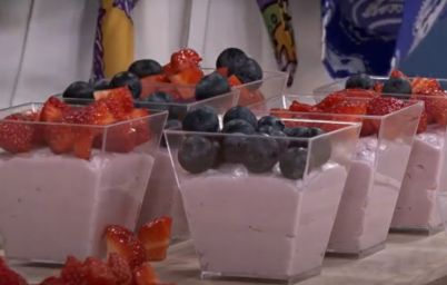 Ягодный чизкейк без выпекания