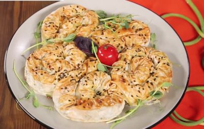 Вертута с чесночными стрелками