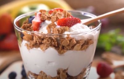 Клубничное парфе