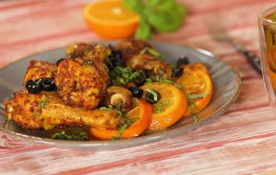 Курица по-мароккански в духовке