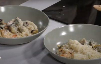Ризотто с морепродуктами