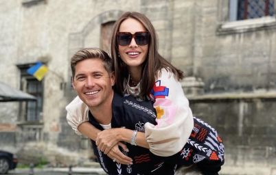 Владимир Остапчук с женой