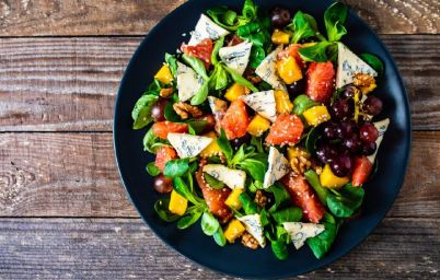 Салат с виноградом и сыром фета от Илоны Гвоздевой