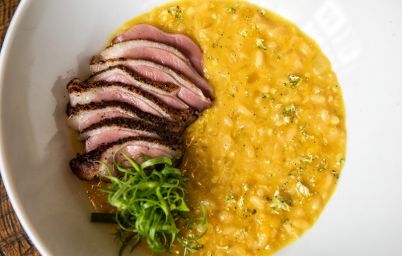 Тыквенное ризотто