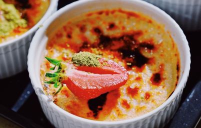 Десерт крем-брюле