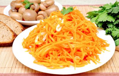 Вкусная морковь по-корейски